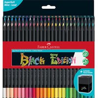 FABER-CASTELL Black Edition Buntstifte farbsortiert, 1 St. von Faber-Castell
