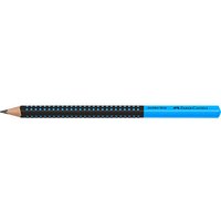 FABER-CASTELL Bleistift HB schwarz/blau, 1 St. von Faber-Castell