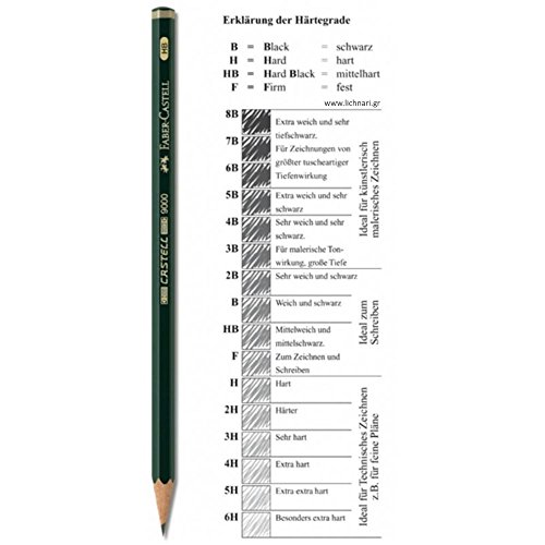 FABER-CASTELL Bleistift CASTELL 9000, Härtegrad: 6B VE=1 FABER-CASTELL Bleistift CASTELL 9000, Härtegrad: 6B VE=1 von Faber-Castell