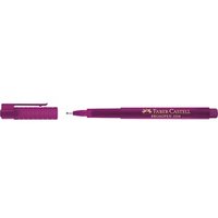 FABER-CASTELL Broadpen Document 1554 Fineliner pink 0,8 mm, 1 St. von Faber-Castell