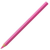 FABER-CASTELL Grip neon Buntstift rosa, 1 St. von Faber-Castell