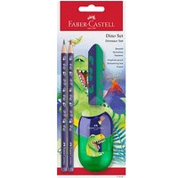 FABER-CASTELL Schreibset Dino grün von Faber-Castell