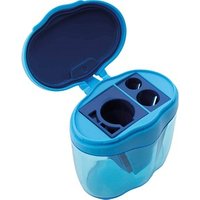 FABER-CASTELL Dosenspitzer dreifach Colori blau von Faber-Castell