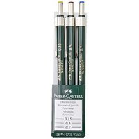 FABER-CASTELL Druckbleistifte grün HB 0,35 + 0,5 + 0,7 mm, 1 St. FABER-CASTELL Druckbleistifte grün HB 0,35 + 0,5 + 0,7 mm, 1 St. von Faber-Castell