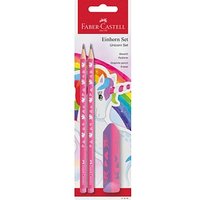 FABER-CASTELL Einhorn Bleistift-Set HB pink, 1 Set FABER-CASTELL Einhorn Bleistift-Set HB pink, 1 Set von Faber-Castell
