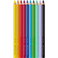 FABER-CASTELL Einhorn Jumbo Grip Buntstifte farbsortiert, 10 St. FABER-CASTELL Einhorn Jumbo Grip Buntstifte farbsortiert, 10 St. von Faber-Castell