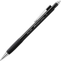 FABER-CASTELL GRIP 1347 Druckbleistift schwarz B 0,7 mm, 1 St. von Faber-Castell