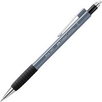 FABER-CASTELL GRIP 1347 Druckbleistift grau B 0,7 mm, 1 St. von Faber-Castell