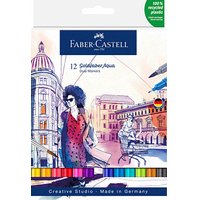 FABER-CASTELL Goldfaber Aqua Dual Aquarellmarker-Set farbsortiert, 1 St. von Faber-Castell