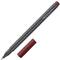 FABER-CASTELL Grip Fineliner braun 0,4 mm, 1 St. von Faber-Castell