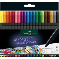 FABER-CASTELL Grip Fineliner farbsortiert 0,4 mm, 1 St. von Faber-Castell