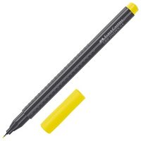 FABER-CASTELL Grip Fineliner gelb 0,4 mm, 1 St. von Faber-Castell