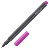 FABER-CASTELL Grip Fineliner lila 0,4 mm, 1 St. von Faber-Castell