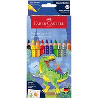 FABER-CASTELL Dino Jumbo Grip Buntstifte farbsortiert, 10 St. FABER-CASTELL Dino Jumbo Grip Buntstifte farbsortiert, 10 St. von Faber-Castell