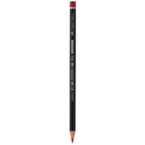 FABER-CASTELL Kopierstift CASTELL DOCUMENT, rot VE=6 von Faber-Castell