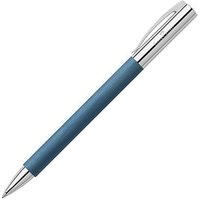 FABER-CASTELL Kugelschreiber Ambition Edelharz blau Schreibfarbe schwarz, 1 St. von Faber-Castell