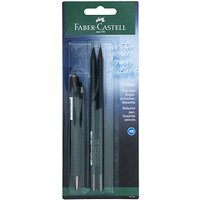 FABER-CASTELL Kugelschreiber-Set Urban schwarz Schreibfarbe blau, 1 Set von Faber-Castell