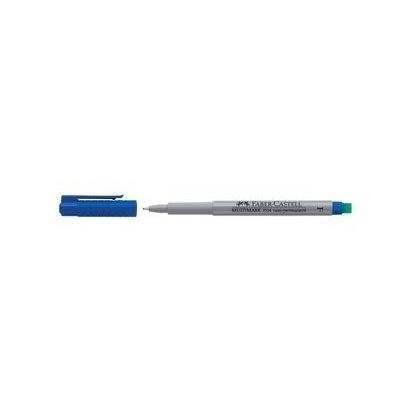 FABER-CASTELL NonPermanent-Marker MULTIMARK F, blau VE=3 von Faber-Castell