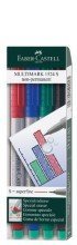 FABER-CASTELL NonPermanent-Marker MULTIMARK S, 4er Etui VE=10 FABER-CASTELL NonPermanent-Marker MULTIMARK S, 4er Etui VE=10 von Faber-Castell