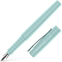 FABER-CASTELL Poly Pen Patronenfüller caribic blue B (breit) von Faber-Castell