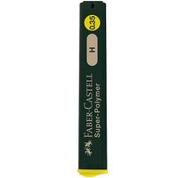 FABER-CASTELL SUPER-POLYMER Feinminen-Bleistiftminen schwarz H 0,35 mm, 12 St. von Faber-Castell
