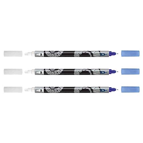 FABER-CASTELL 3 Stück Tintenlöscher, Doppelspitze, Ogive Spitze, blau FABER-CASTELL 3 Stück Tintenlöscher, Doppelspitze, Ogive Spitze, blau von Faber-Castell
