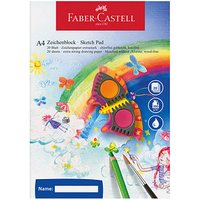 FABER-CASTELL Zeichenblock DIN A4 von Faber-Castell