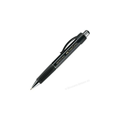 FABERCASTELL Druckkugelschreiber GRIP PLUS, schwarz 140733 von Faber-Castell