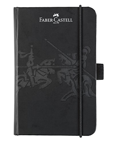 Faber-Castell 10065067 - Notizbuch DIN A6, kariert, schwarz, 90 x 140 mm von Faber-Castell