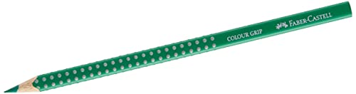 Faber-Castell 112463 - Buntstift Colour GRIP, Farbe Smaragdgrün, für Kinder und Erwachsene, 1 Stück Faber-Castell 112463 - Buntstift Colour GRIP, Farbe Smaragdgrün, für Kinder und Erwachsene, 1 Stück von Faber Castell