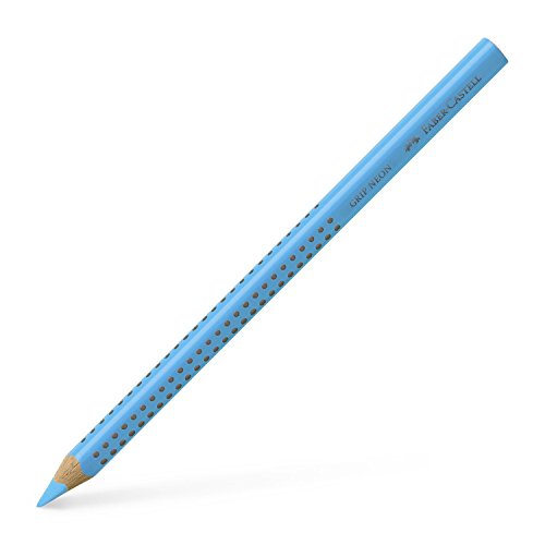 Faber-Castell 114851 - Textmarker Jumbo Grip Neon Textliner, blau von Faber-Castell