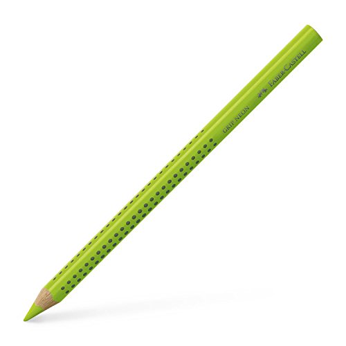 Faber-Castell 114863 - Textmarker Jumbo Grip Neon Textliner, grün von Faber-Castell