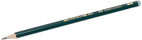 FABER-CASTELL 119007 - Bleistift Castell 9000, Härtegrad 7B, grün FABER-CASTELL 119007 - Bleistift Castell 9000, Härtegrad 7B, grün von Faber-Castell