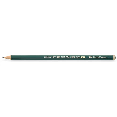 Faber-Castell 119015 - Bleistift Castell 9000, Härtegrad 5H von Faber-Castell