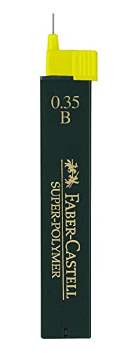 FABER-CASTELL 120301 - Feinmine Super Polymer, 0,35 mm, Härtegrad B, 12 Stück FABER-CASTELL 120301 - Feinmine Super Polymer, 0,35 mm, Härtegrad B, 12 Stück von Faber-Castell