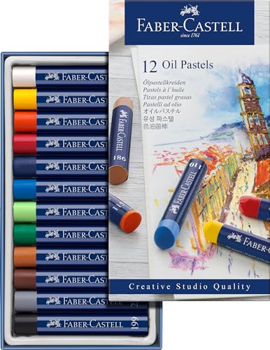 Faber-Castell 127012 - Permanente Ölpastellkreide STUDIO QUALITY, 12er Etui Faber-Castell 127012 - Permanente Ölpastellkreide STUDIO QUALITY, 12er Etui von Faber-Castell