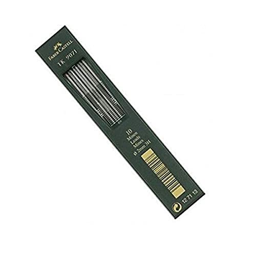 FABER-CASTELL 127113 - 10 Fallminen TK 9071, Minenstärke: 2 mm, Härtegrad: 3H FABER-CASTELL 127113 - 10 Fallminen TK 9071, Minenstärke: 2 mm, Härtegrad: 3H von Faber-Castell