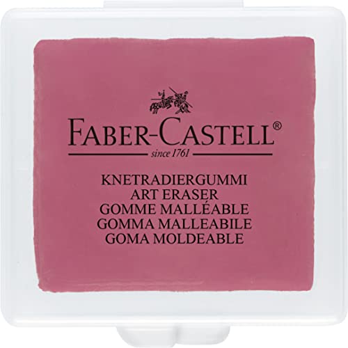 FABER-CASTELL 127321 - Knetradiergummi Art Eraser, in Kunststoffbox, 1 Stück, gelb, rot, blau sortiert FABER-CASTELL 127321 - Knetradiergummi Art Eraser, in Kunststoffbox, 1 Stück, gelb, rot, blau sortiert von Faber-Castell