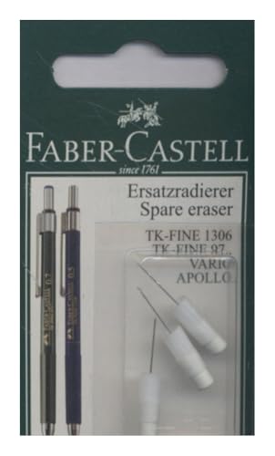 FABER-CASTELL 131594 - Ersatzradierer für Druckbleistift TK-Fine, 3 Stück FABER-CASTELL 131594 - Ersatzradierer für Druckbleistift TK-Fine, 3 Stück von Faber-Castell