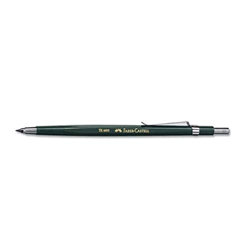 Faber-Castell 134600 – Bleistift mechanisch (grün, Kunststoff, schwarz, HB) von Faber-Castell
