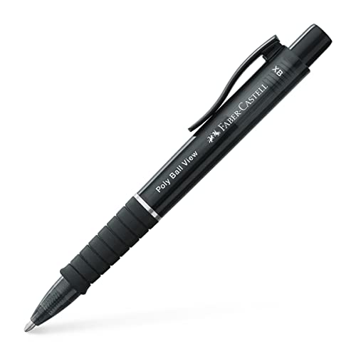 Faber-Castell 145755 - Kugelschreiber Poly Ball View, Mine XB, schwarz, 1 Stück Faber-Castell 145755 - Kugelschreiber Poly Ball View, Mine XB, schwarz, 1 Stück von Faber-Castell