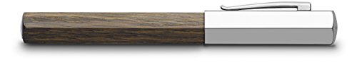 Faber-Castell 147581 Füllfederhalter Ondoro Räuchereiche, Feder F, braun Faber-Castell 147581 Füllfederhalter Ondoro Räuchereiche, Feder F, braun von Faber-Castell