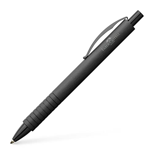 Faber-Castell 148427 - Kugelschreiber Essentio, Aluminium Schwarz von Faber-Castell