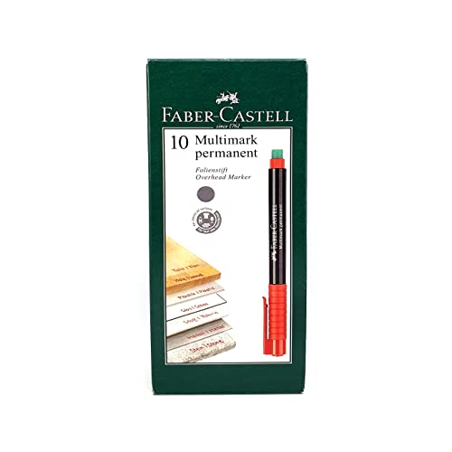 Faber-Castell 152521 - Marker Schwarz, Rot von Faber-Castell