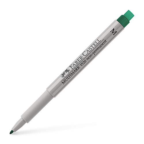 FABER-CASTELL 152663 - Marker Multimark M, non-permanent, grün, 1 Stück FABER-CASTELL 152663 - Marker Multimark M, non-permanent, grün, 1 Stück von Faber-Castell