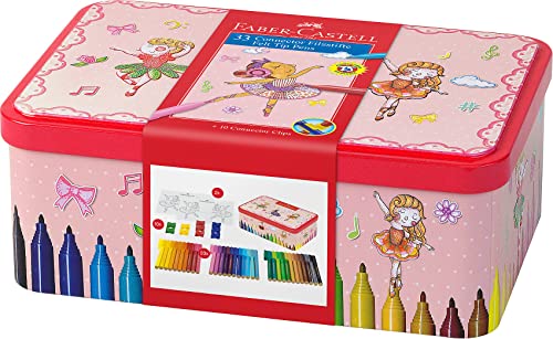 FABER-CASTELL 155534 - Filzstifte Connector Ballerina Etui mit 33 Stiften FABER-CASTELL 155534 - Filzstifte Connector Ballerina Etui mit 33 Stiften von Faber-Castell