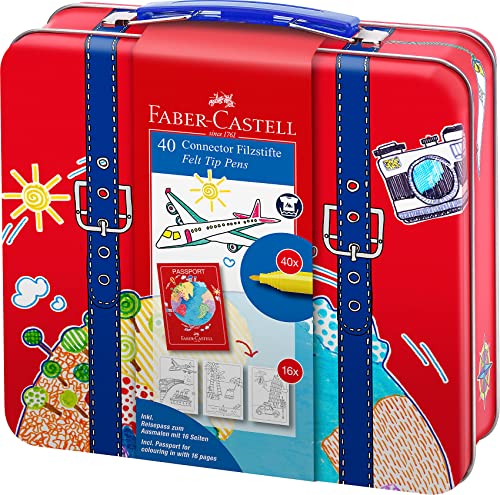 FABER-CASTELL 155535 - Filzstifte Connector Reisekoffer mit 40 Stiften FABER-CASTELL 155535 - Filzstifte Connector Reisekoffer mit 40 Stiften von Faber-Castell