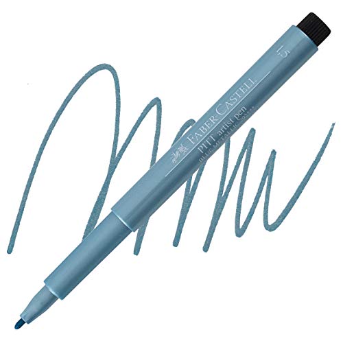 FABER-CASTELL 167392 - Tuschestift Pitt artist pen, Stärke 1,5 mm, blau metallic FABER-CASTELL 167392 - Tuschestift Pitt artist pen, Stärke 1,5 mm, blau metallic von Faber-Castell