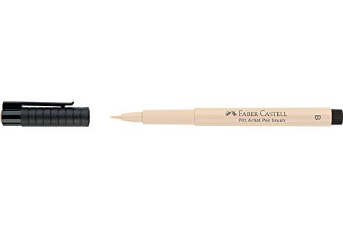 Faber-Castell 167416 - Tuschestift Pitt artist pen brush, Strichstärke B, Farbe 116, hautfarbe medium von Faber-Castell