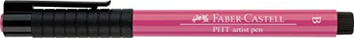 FABER-CASTELL 167429 - Tuschestift Pitt artist pen brush, Strichstärke B, Farbe 129, krapplack rosa FABER-CASTELL 167429 - Tuschestift Pitt artist pen brush, Strichstärke B, Farbe 129, krapplack rosa von Faber-Castell